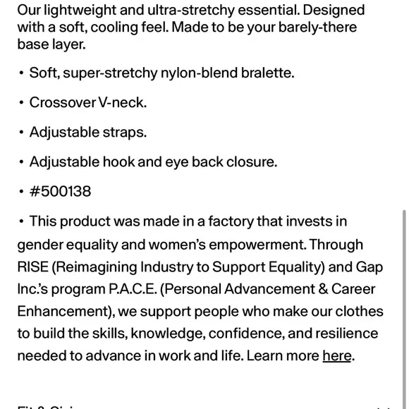 NWOT Gap SecondSkin Crossover Bralettes - Set of 2 - Size Small - Picture 3 of 7